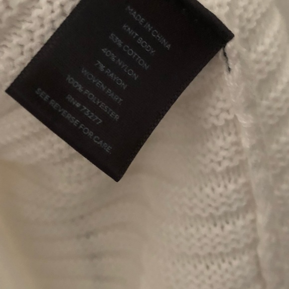 NWT Simply Vera White Sweater - Picture 10 of 12